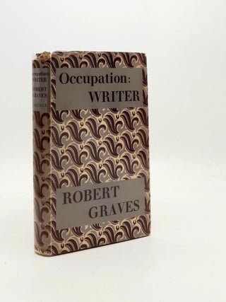 Item #188997 OCCUPATION Writer. GRAVES Robert