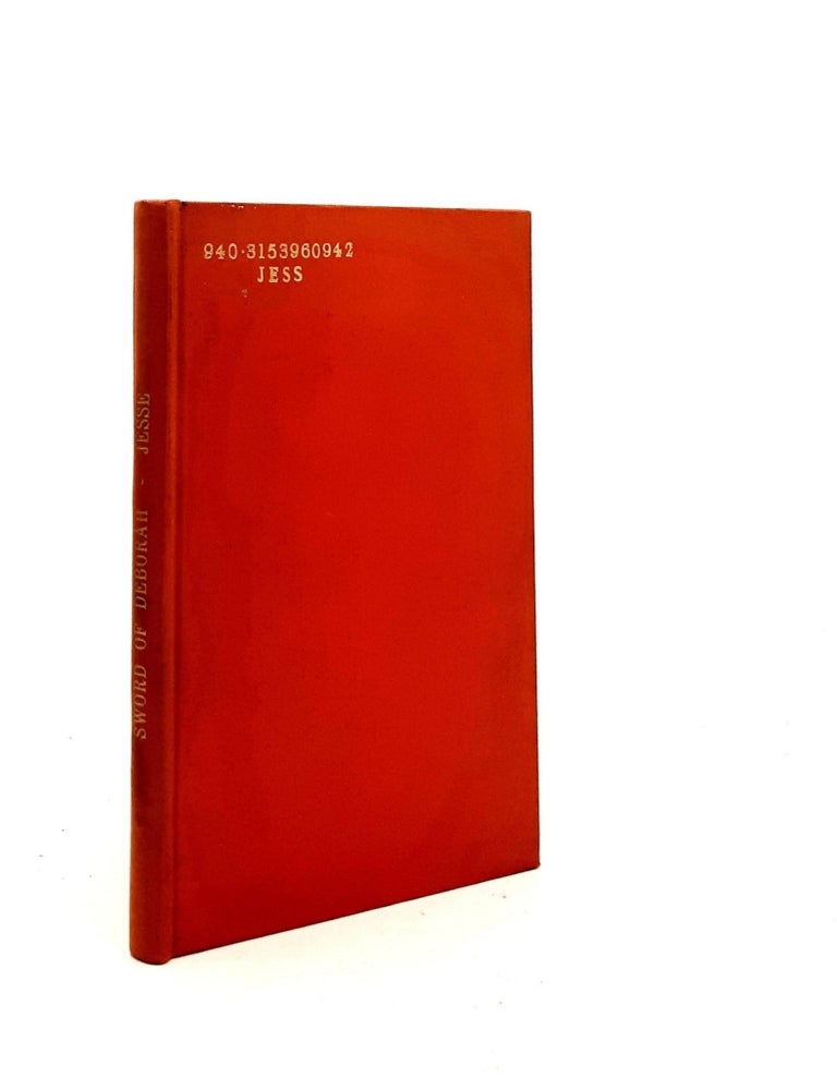 Item #189145 THE SWORD OF DEBORAH First-Hand Impressions of the British Women's Army in France. JESSE F. Tennyson.
