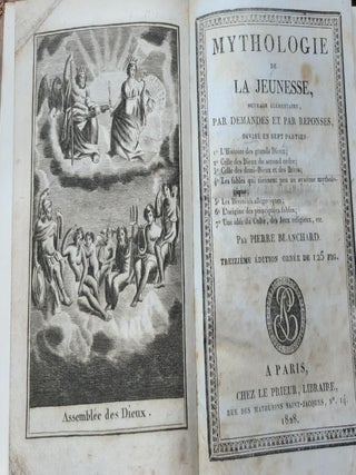 MYTHOLOGIE DE LA JEUNESSE Ouvrage Elementaire par Demandes et Par Reponses Treizième Edition Ornée de 125 Fig.