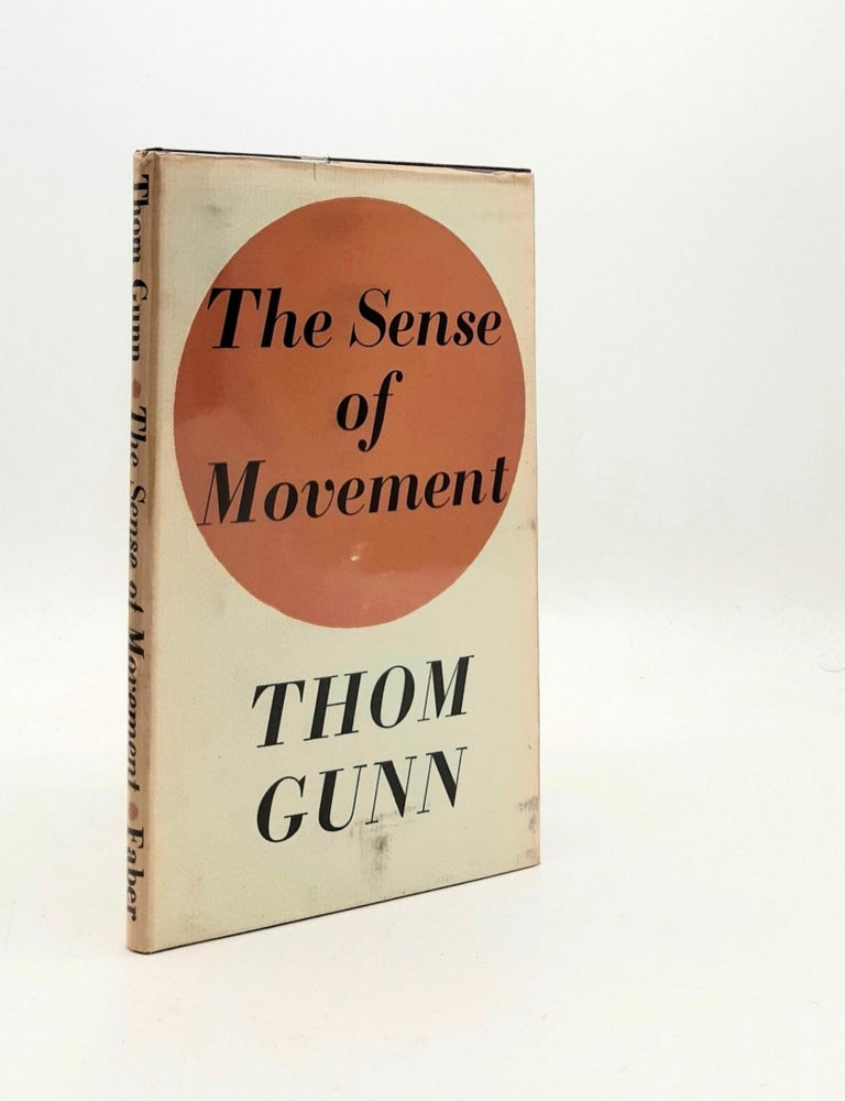 Item #189323 THE SENSE OF MOVEMENT. GUNN Thom.