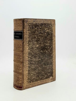 Item #189905 THE WORKS OF BEN JONSON With a Biographical Memoir. GIFFORD William JONSON Ben