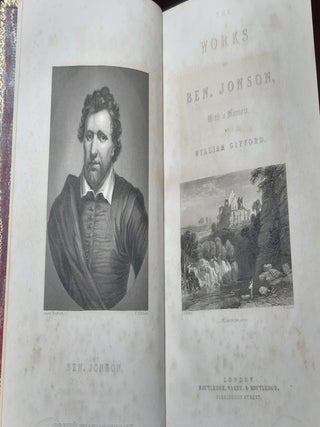 THE WORKS OF BEN JONSON With a Biographical Memoir.