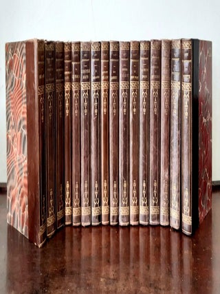 Item #189923 OEUVRES COMPLETES ILLUSTREES DE GUY DE MAUPASSANT 16 Volumes Bel-Ami, Contes de la...