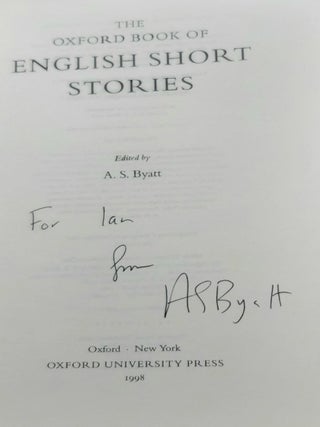 THE OXFORD BOOK OF ENGLISH SHORT STORIES