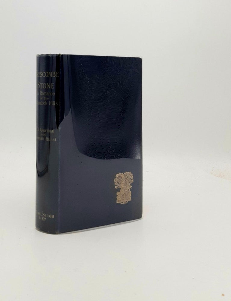 Item #191645 TRISCOMBE STONE A Romance of the Quantock Hills. HURST Norman AKERMAN Portland Board.