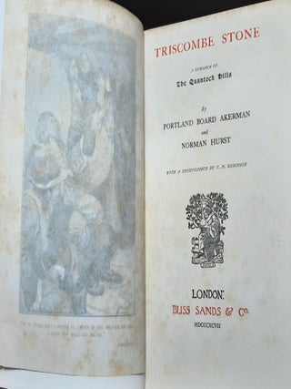 TRISCOMBE STONE A Romance of the Quantock Hills.