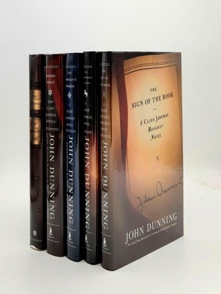 Item #191821 CLIFF JANEWAY NOVELS 5 Volumes The Bookman's Wake, Booked Twice Booked to Die and...