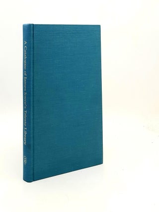 Item #191847 JAMES JOYCE'S TRIESTE LIBRARY A Catalogue of Materials at the Harry Ransom...