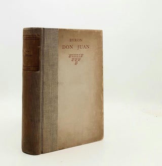 Item #191927 DON JUAN The Campion Edition. BYRON Lord