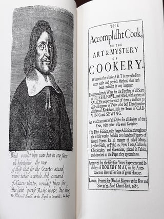 THE ACCOMPLISHT COOK OR THE ART AND MYSTERY OF COOKERY A Facsimile of the 1685 Edition with Foreword Introduction and Glossary.