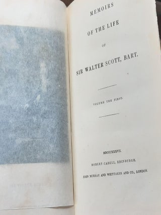 MEMOIRS OF THE LIFE OF SIR WALTER SCOTT In Seven Volumes.