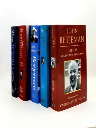 Item #192190 JOHN BETJEMAN 5 Volumes Young Betjeman, New Love New Fame, The Bonus of Laughter,...