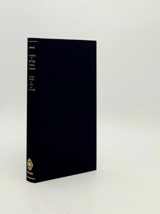 A HANDBOOK ON OLD HIGH GERMAN LITERATURE