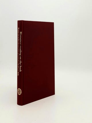 ROMANCE READING ON THE BOOK Essays on Medieval Narrative Presented to Maldwyn Mills