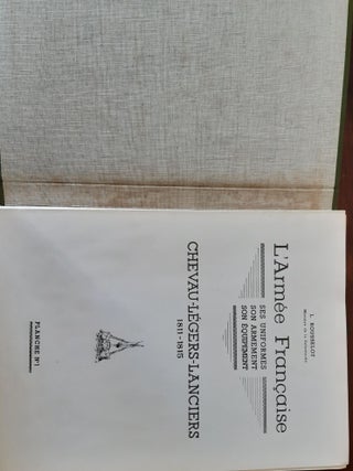 L'ARMEE FRANCAISE Ses Uniforms Son Armement Son Equipment 1er Empire 5 Volumes.