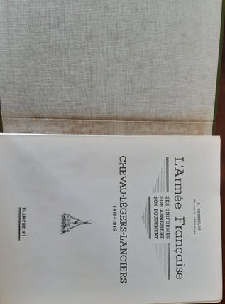 L'ARMEE FRANCAISE Ses Uniforms Son Armement Son Equipment 1er Empire 5 Volumes.