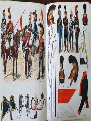 L'ARMEE FRANCAISE Ses Uniforms Son Armement Son Equipment 1er Empire 5 Volumes.