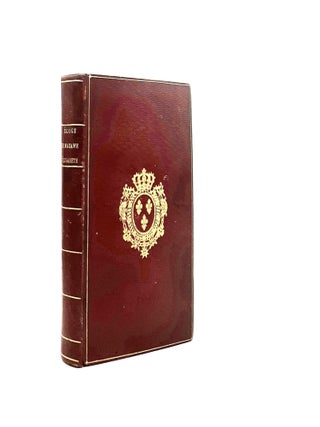 Item #193365 ÉLOGE HISTORIQUE DE MADAME ÉLISABETH DE FRANCE Suivi de Plusieurs Lettres de cette...