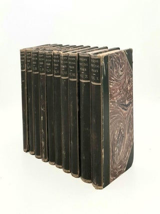 Item #193366 THE POETICAL WORKS OF LORD BYRON In Ten Volumes. BYRON Lord