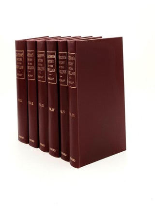 THE HISTORY OF THE REBELLION AND CIVIL WARS IN ENGLAND Begun in the Year 1641 in 6 Volumes.