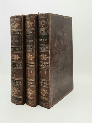 Item #193859 THE SELF-INTERPRETING FAMILY BIBLE Containing the Old and New Testaments to Which...