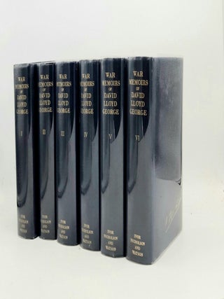 Item #194432 WAR MEMOIRS OF DAVID LLOYD GEORGE In Six Volumes. LLOYD GEORGE David