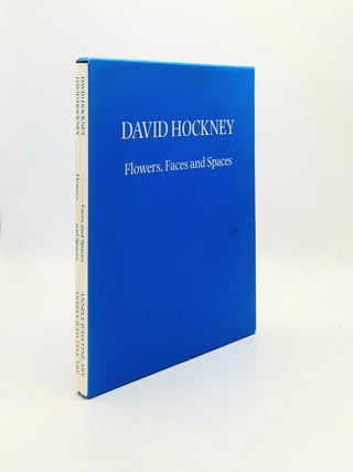 Item #194500 FLOWERS AND SPACES FACES AND SPACES. HOCKNEY David