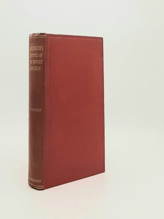 Item #194506 GARIBALDI'S DEFENCE OF THE ROMAN REPUBLIC. TREVELYAN George Macaulay