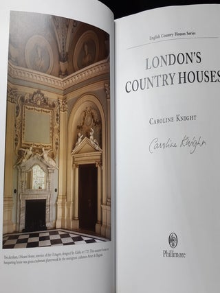 LONDON'S COUNTRY HOUSES