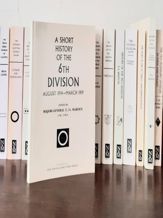 DIVISIONAL HISTORIES OF THE GREAT WAR 1914-1918 5th, 6th, 10th, 15th, 17th, 18th, 19th, 20th, 23rd, 34th, 35th, 36th, 40th, 50th, 55th, 60th, 74th.