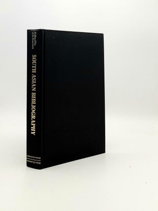 SOUTH ASIAN BIBLIOGRAPHY A Handbook and Guide.