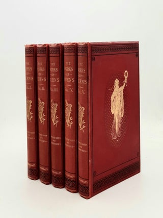 Item #195555 THE WORKS OF ROBERT BURNS With a Series of Authentic Pictorial Illustrations ... in...
