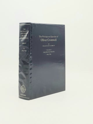Item #195890 THE WRITINGS AND SPEECHES OF OLIVER CROMWELL With an Introduction Notes and Account...