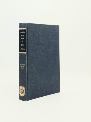 Item #195899 COMPLETE PROSE WORKS OF JOHN MILTON Volume V 1649-1659 Part I. FOGLE French MILTON John