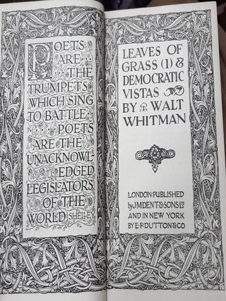 LEAVES OF GRASS (I) & DEMOCRATIC VISTAS