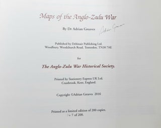 MAPS OF THE ANGLO-ZULU WAR