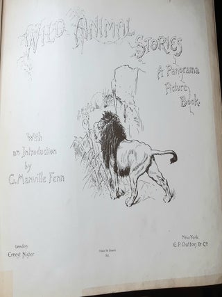 WILD ANIMAL STORIES A Panorama Picture Book.