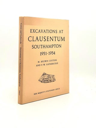 Item #196810 EXCAVATIONS AT CLAUSENTUM SOUTHAMPTON 1951-1954 (Ministry of Works Archaeological...