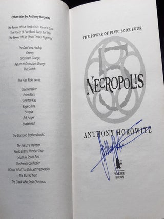 NECROPOLIS The Power of Five Book Four.