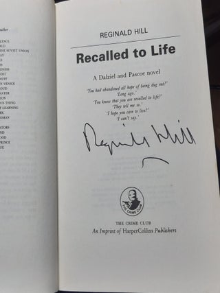 RECALLED TO LIFE