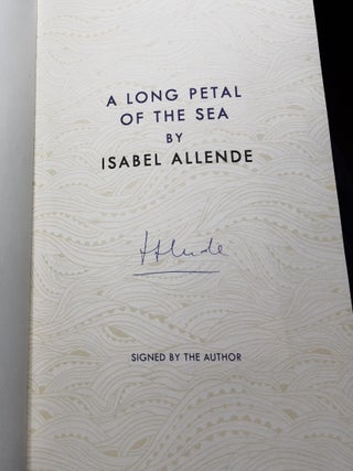 A LONG PETAL OF THE SEA