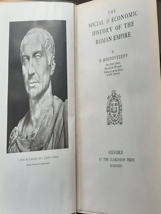 THE SOCIAL & ECONOMIC HISTORY OF THE ROMAN EMPIRE