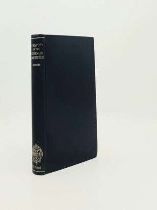 A HISTORY OF THE ATHENIAN CONSTITUTION To the End of the Fifth Century B.C.