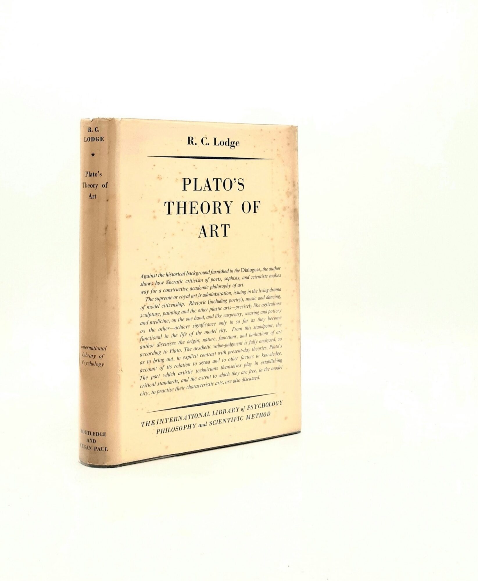 Plato Methode Raster PLATO'S THEORY OF ART International Library of Philosophy and ...