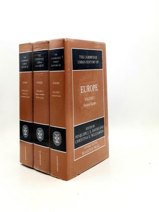 Item #197042 THE CAMBRIDGE URBAN HISTORY OF EUROPE Volume I Ancient Europe, Volume II Medieval...