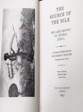 THE SOURCE OF THE NILE The Lake Regions of Central Africa.