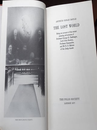 THE LOST WORLD Being an Account of the Recent Amazing Adventures of Professor George E. Challenger Lord John Roxton Professor Summerlee and Mr E. D. Malone of the Daily Gazette.