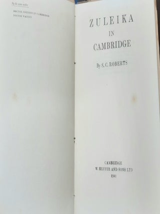 ZULEIKA IN CAMBRIDGE