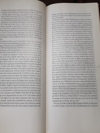 THE PLUMPTON CORRESPONDENCE Written in the Reigns of Edward IV Richard III Henry VII and Henry VIII.