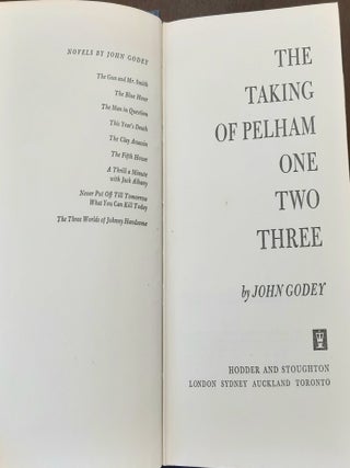 THE TAKING OF PELHAM ONE TWO THREE